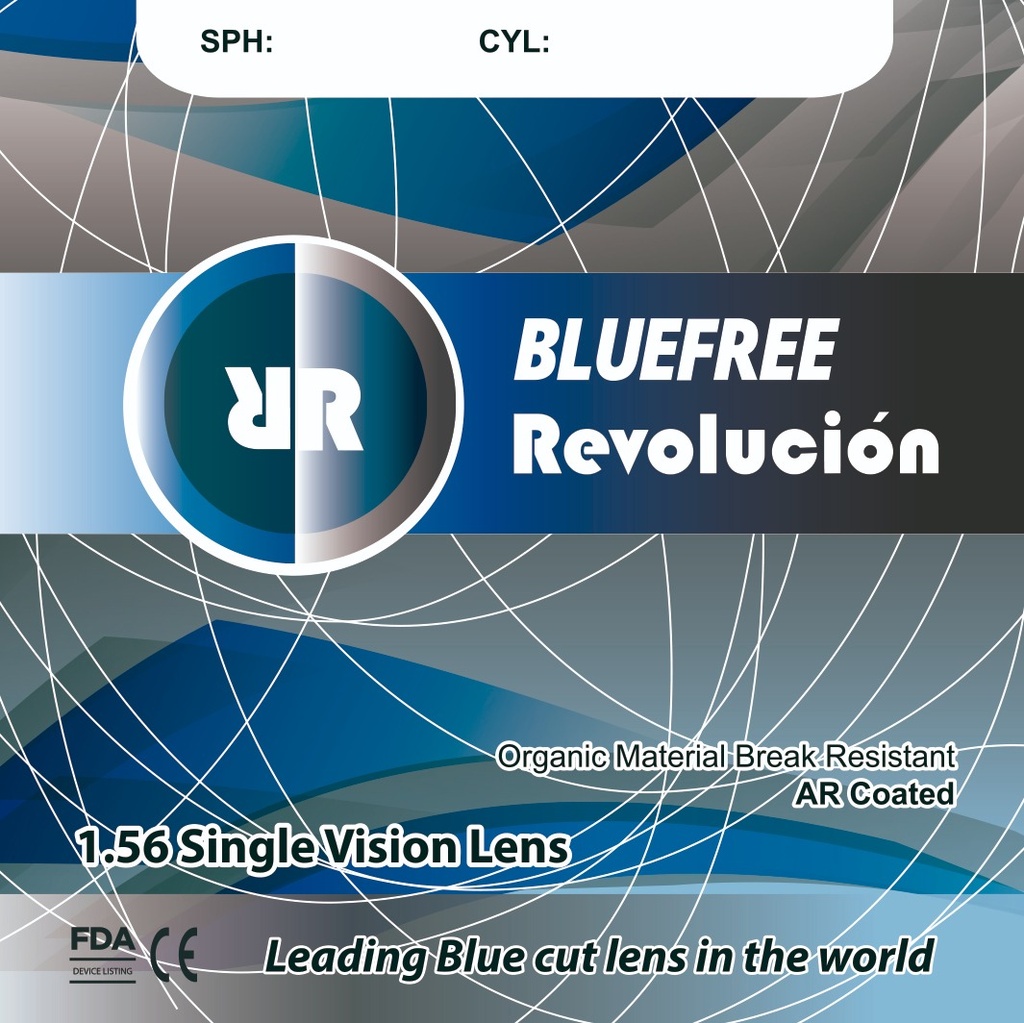 M03 1.56 Revo Bluefree AR-  Rx3